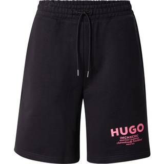 Loose fit shorts i bomuldsfrotté med logoprint
