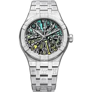 Maurice Lacroix Aikon Automatic Wotto Limited Edition AI6008-SS009-090-1 - Herre - 42 mm - Analog - Automatisk - Safirglas