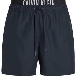 Calvin Klein Swimwear Herren Badeshorts blau Mikrofaser unifarben