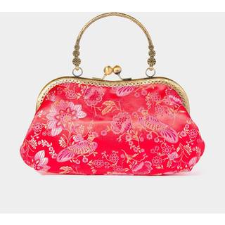 Joe Browns Opulent Floral Jaquard Vintage Frame Clutch Bagen