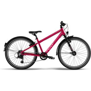 Puky Cykel 24-8 Active alu. børnecykel berry/sort