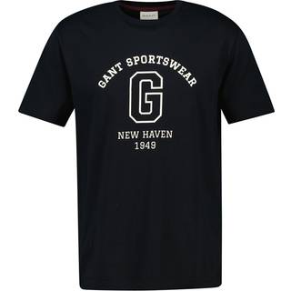 Gant Herren T-Shirt schwarz