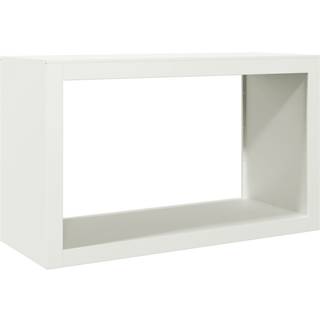 Brændestativ Stål Hvid - Stål/Hvid / 100 x 40 x 60 cm