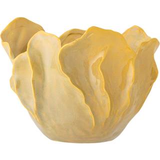 Bloomingville Bastien Skål - Serveringsskåle Stentøj Gul - 82061354