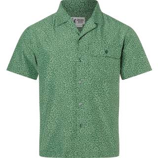 Marmot Men's Airexchange Upf 40 Camp Novelty Ss Shirt Juniper Green Mini Bloom, L