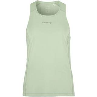 Craft Women's Adv Essence Singlet 2 Tank Top Damer størrelse XL farve grøn