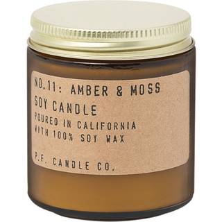P.F. Candle Co Amber & Moss Mini Soy Candle 104ml