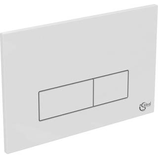Ideal Standard OLEAS Pneumatisk Kontrolplade 234x8,5x154 mm i hvid