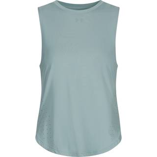 Under Armour Women's Launch Elite Tank Løbeshirt Damer størrelse XL farve grå