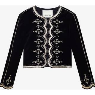 Chaqueta Hady - Mujer - Black And Silver - Talla 38 - Isabel Marant