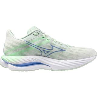 Mizuno Wave Inspire 21 Løbesko Str. 38½ Grøn til Dame - Optimal Støtte og Komfort