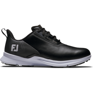 FootJoy Fuel (2025) Vandtætte Herre Golfsko Uden Spikes - Black/Black/White - Str. 40 1/2 Normal
