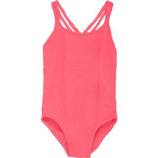 Color Kids Kid's Swimsuit with Stucture Badedragt Børn størrelse 140 farve pink