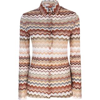 Missoni Zigzag lamÃ© shirt - multicoloured - L