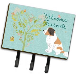 """" Carolines skatte byder venner Saint Bernard Wall Hook Triple """"