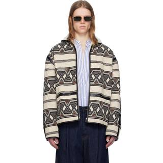 Chaqueta Nelkis - Hombre - Ecru And Black - Talla XL - Isabel Marant