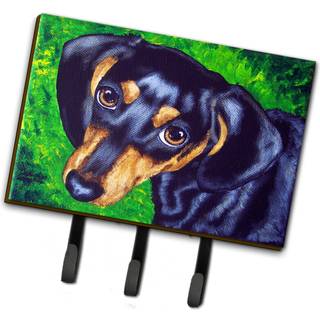 """" Caroline's Treasures AMB1173TH68 TOOTSIE DACHSHUND SLEAST ELLER KEY HOLDER STOR MULTICOLOR """"