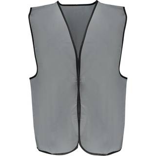 Nightingale 411174 marking vest reflective velcro Grey One size