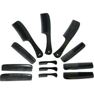 G.B.S Håndlavet og holdbar Comb Set 3 Detangling Combs 3 Kursus Fine Pocket Combs 3 All Fine Pocket Combs 3 Lille skæg og bart lomme kam