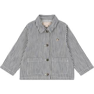 Konges Sløjd GOTS Fender Jakke Naval Stripe 3 Y  Marineblå  3 år  mand