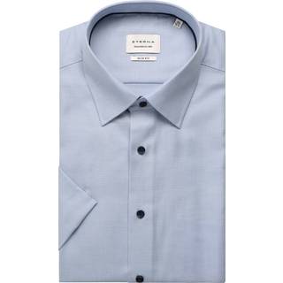 SLIM FIT Shirt in light blue structured
