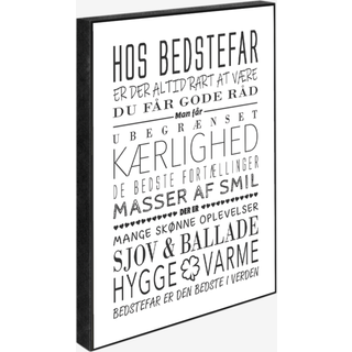 Klods Hos Bedstefar 15x21 cm