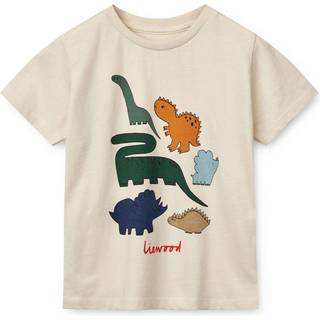 Liewood Liewood Cream Apia Placement Short Sleeve T-Shirt