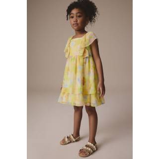 Next Trykt Chiffon Kjole (3-16år) - 134cm (9 år)