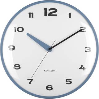 Karlsson Brisk Dome Vægur KA6028BL - Unisex - 40 cm - Quartz