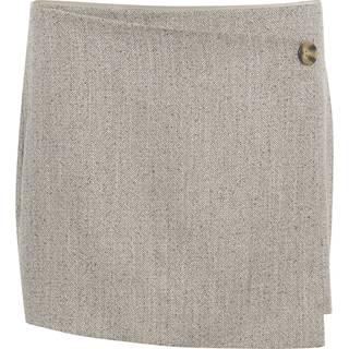 My Essential Wardrobe Emmymw Wrap Skirt Nederdele 10705054 Oatmeal Melange (38)