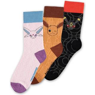 Pokémon Socks 3-Pack Eevee Evolution 2.0 43-46