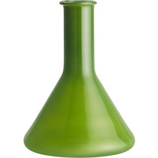 Kosta Boda Lab måleglas vase 18,5 cm Grøn