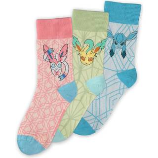 POKEMON - Eevee Evolution II - Pack of 3 pairs of socks (T35-38)