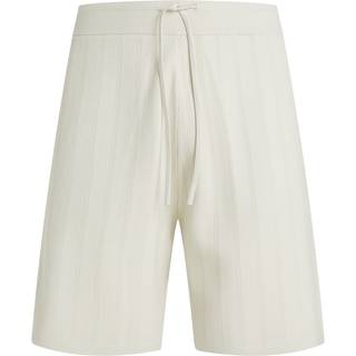 Jacquard Mesh Jogging Shorts - Blue - XS