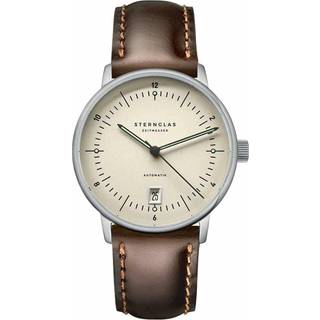 Sternglas S02-NP26-BR03 Herrenuhr Naos Pro Automatik Alabaster Bridle