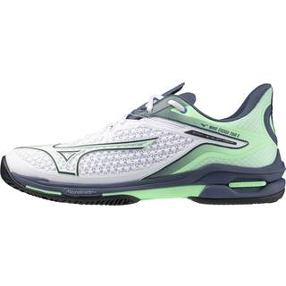 Mizuno Wave Exceed Tour 6 CC (White/India Ink/Neo Mint) - 44.5
