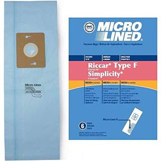 DVC mikroforede papirudskiftningsposer til Riccar Simplicity Style F Fit Supralite Freedom Models - 6 poser