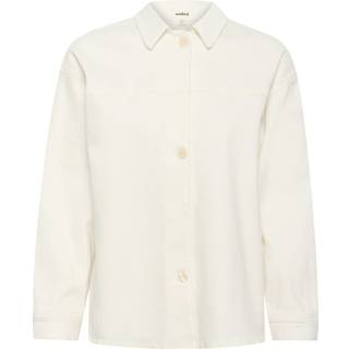 Soaked In Luxury Slselino Shirt Ls Bluser 30408225 Broken White (XSMALL)