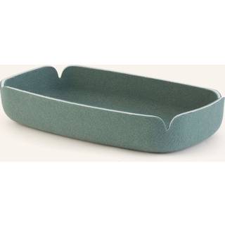 Muuto - Restore-bakke 28x15,5 cm støvet grøn - Bakker og bordskånere - Mika Tolvanen - Grøn