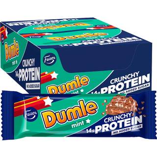 Fazer Dumle Mint Crunchy Protein Bar 15-pak