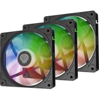 Genesis Oxal 120 ARGB 3-Pack - 120mm Blæser - Sort