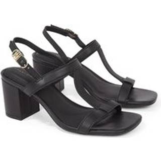 Leather Block Heel Sandals