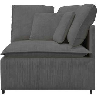 Modulopbygget Sofacentermodul Med Hynder 100 Cm - Mørkegrå / Hjørnesofa