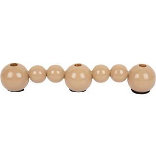 Lysetage Bubbles 7x7cm brun