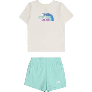 The North Face The North Face White Kids T-Shirt And Shorts Set
