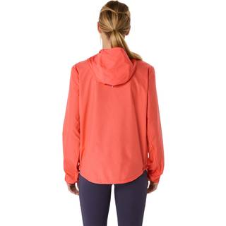 ASICS Core Running Jacket Women - Orange, Size S - orange