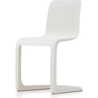 Vitra Seating - 'EVO-C' chair, white in ivory Polypropylen