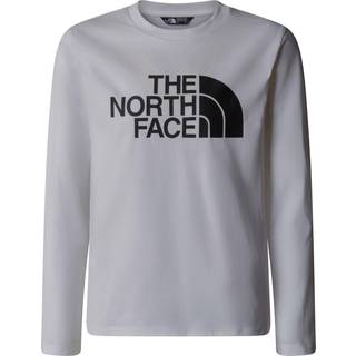 The North Face Teens' Easy Long Sleeve T-Shirt TNF White, S