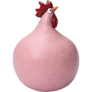 Høne pink H.13cm