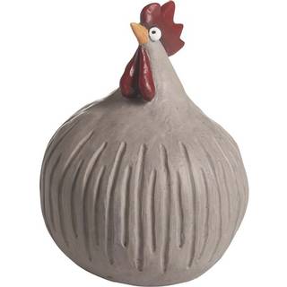 Høne Retro beige, H.12,5cm